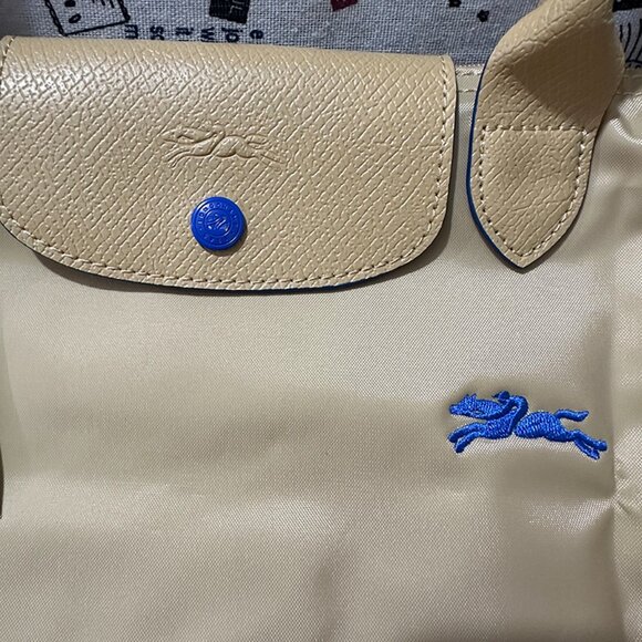 Longchamp Packable Nylon Logo Tote - Picture 3 of 7